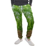 In the forest the fullness of spring, green, Men s Jogger Sweatpants