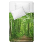 In the forest the fullness of spring, green, Duvet Cover Double Side (Single Size)