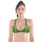In the forest the fullness of spring, green, Plunge Bikini Top