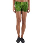 In the forest the fullness of spring, green, Yoga Shorts