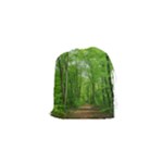 In the forest the fullness of spring, green, Drawstring Pouch (XS)