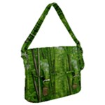 In the forest the fullness of spring, green, Buckle Messenger Bag