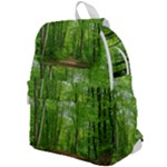 In the forest the fullness of spring, green, Top Flap Backpack