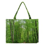 In the forest the fullness of spring, green, Medium Tote Bag