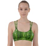 In the forest the fullness of spring, green, Line Them Up Sports Bra