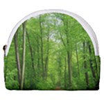 In the forest the fullness of spring, green, Horseshoe Style Canvas Pouch