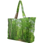 In the forest the fullness of spring, green, Simple Shoulder Bag