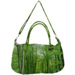 In the forest the fullness of spring, green, Removal Strap Handbag