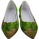 In the forest the fullness of spring, green, Women s Block Heels 