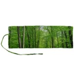 In the forest the fullness of spring, green, Roll Up Canvas Pencil Holder (M)