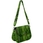 In the forest the fullness of spring, green, Saddle Handbag