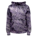 Flowers Branches Purple Women s Pullover Hoodie