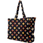 Geometric Diamond Tile Simple Shoulder Bag
