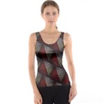 Abstract Zigzag Motif Tank Top