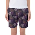 Zigzag Motif Design Women s Basketball Shorts