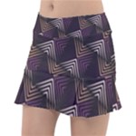 Zigzag Motif Design Tennis Skorts