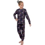 Zigzag Motif Design Kids  Long Sleeve Set 