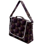 Zigzag Motif Design Box Up Messenger Bag