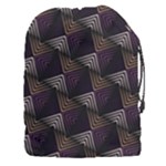 Zigzag Motif Design Drawstring Pouch (3XL)