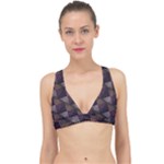 Zigzag Motif Design Classic Banded Bikini Top