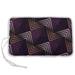 Zigzag Motif Design Pen Storage Case (M)