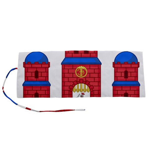 Lesser Coat of Arms of Copenhagen Roll Up Canvas Pencil Holder (S) from ArtsNow.com