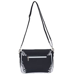 Shoulder Bag with Back Zipper 