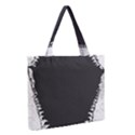 Zipper Medium Tote Bag Front