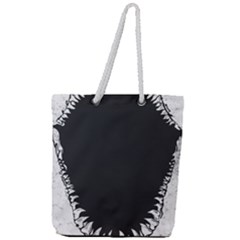 Full Print Rope Handle Tote (Large) 