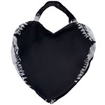 Shark Jaws Giant Heart Shaped Tote