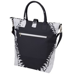Buckle Top Tote Bag 