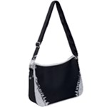 Shark Jaws Zip Up Shoulder Bag