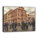 Piazza Di Spagna, Rome Italy Canvas 16  x 12  (Stretched)