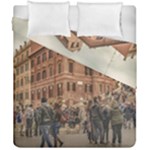 Piazza Di Spagna, Rome Italy Duvet Cover Double Side (California King Size)