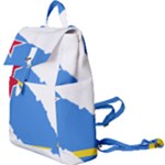 Flag Map of Aruba Buckle Everyday Backpack