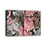 Marbling Collage Mini Canvas 7  x 5  (Stretched)