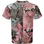 Marbling Collage Men s Cotton Tee