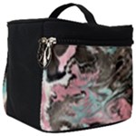 Marbling Collage Make Up Travel Bag (Big)