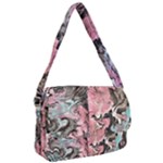 Marbling Collage Courier Bag