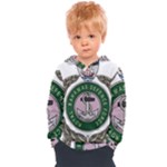 Emblem of Bahamas Defence Force  Kids  Overhead Hoodie