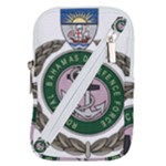 Emblem of Bahamas Defence Force  Belt Pouch Bag (Small)
