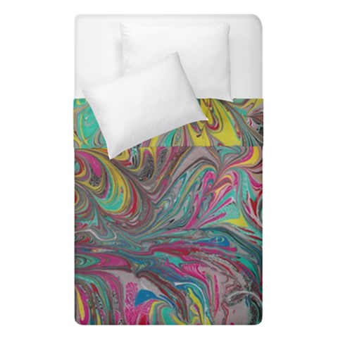 Abstract marbling swirls Duvet Cover Double Side (Single Size) from ArtsNow.com