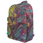 Abstract marbling swirls Classic Backpack