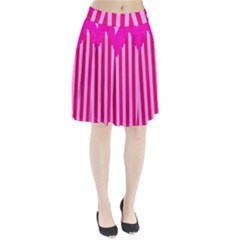 Cccartonnslogobg7 Pleated Skirt from ArtsNow.com