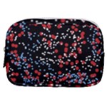Multicolored Bubbles Motif Abstract Pattern Make Up Pouch (Small)