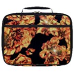 Copper Floral Full Print Lunch Bag