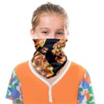 Copper Floral Face Covering Bandana (Kids)