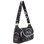 Skull And Spider Web On Dark Background Multipack Bag