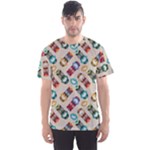 Ethnic Tribal Masks Men s Sport Mesh Tee