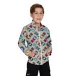 Ethnic Tribal Masks Kids  Windbreaker